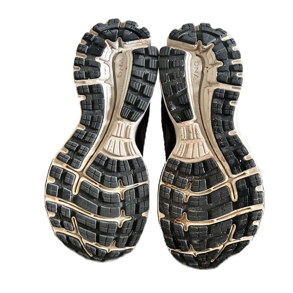 Brooks Anthem 2 Black Grey Running Sneakers Shoes Mens Size 10 - Picture 7 of 9